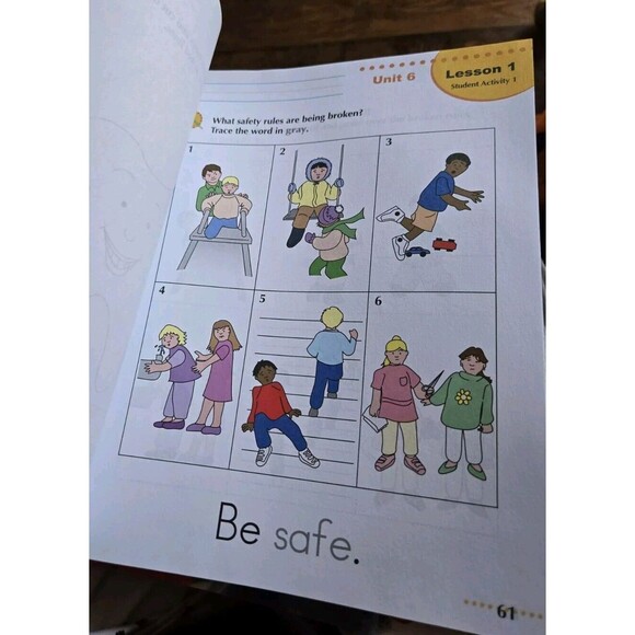Horizons Health Kindergarten K5 Student Workbook & Teacher's Guide Homeschooling - Picture 7 of 10